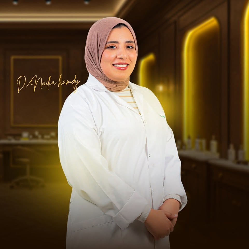 د. نادية حمدى سلطان - دكتورة زراعة الشعر